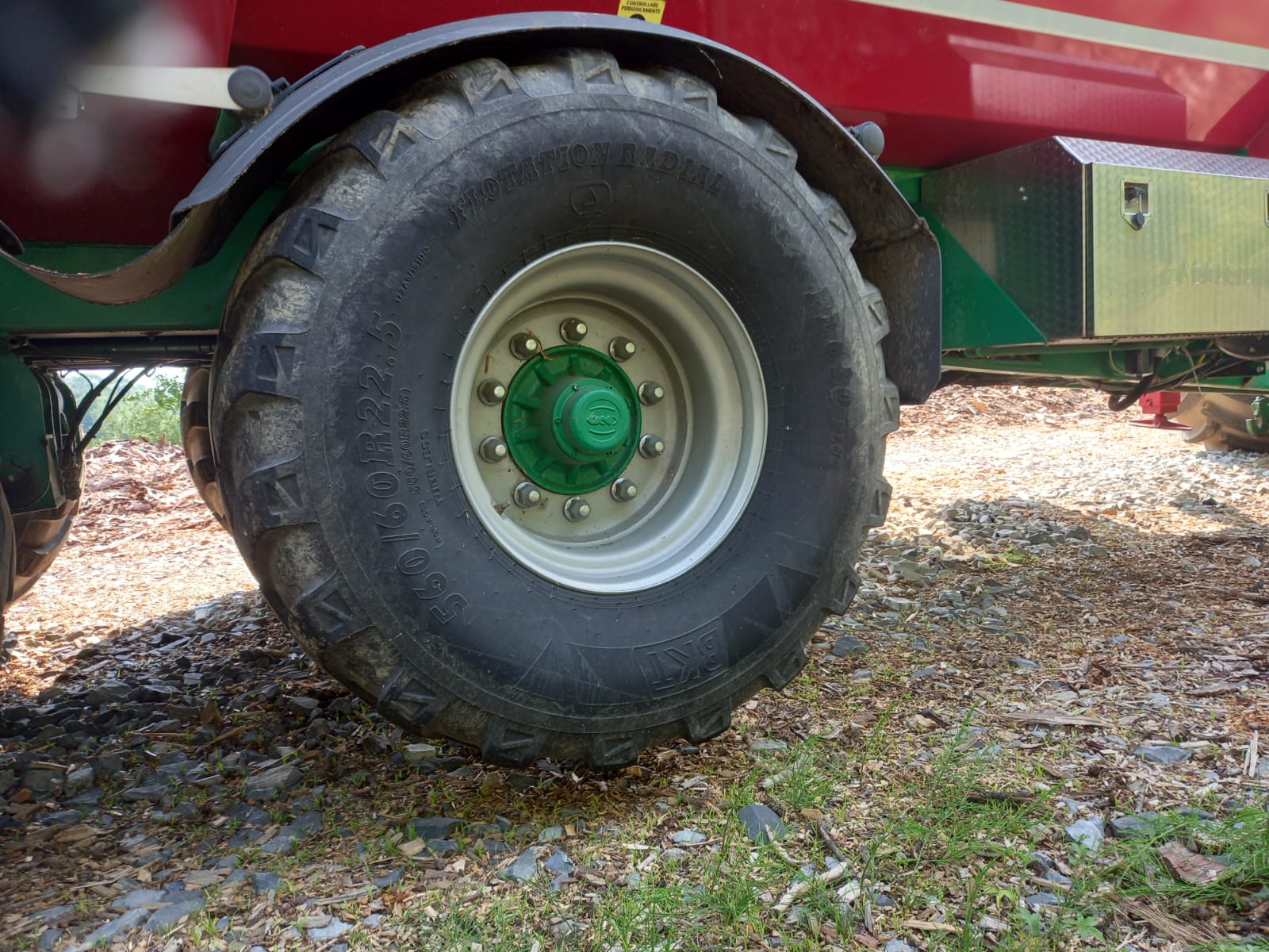RIMORCHIO ZACCARIA CON SPINTARELLA E TAPPETO MOBILE in vendita - foto 6
